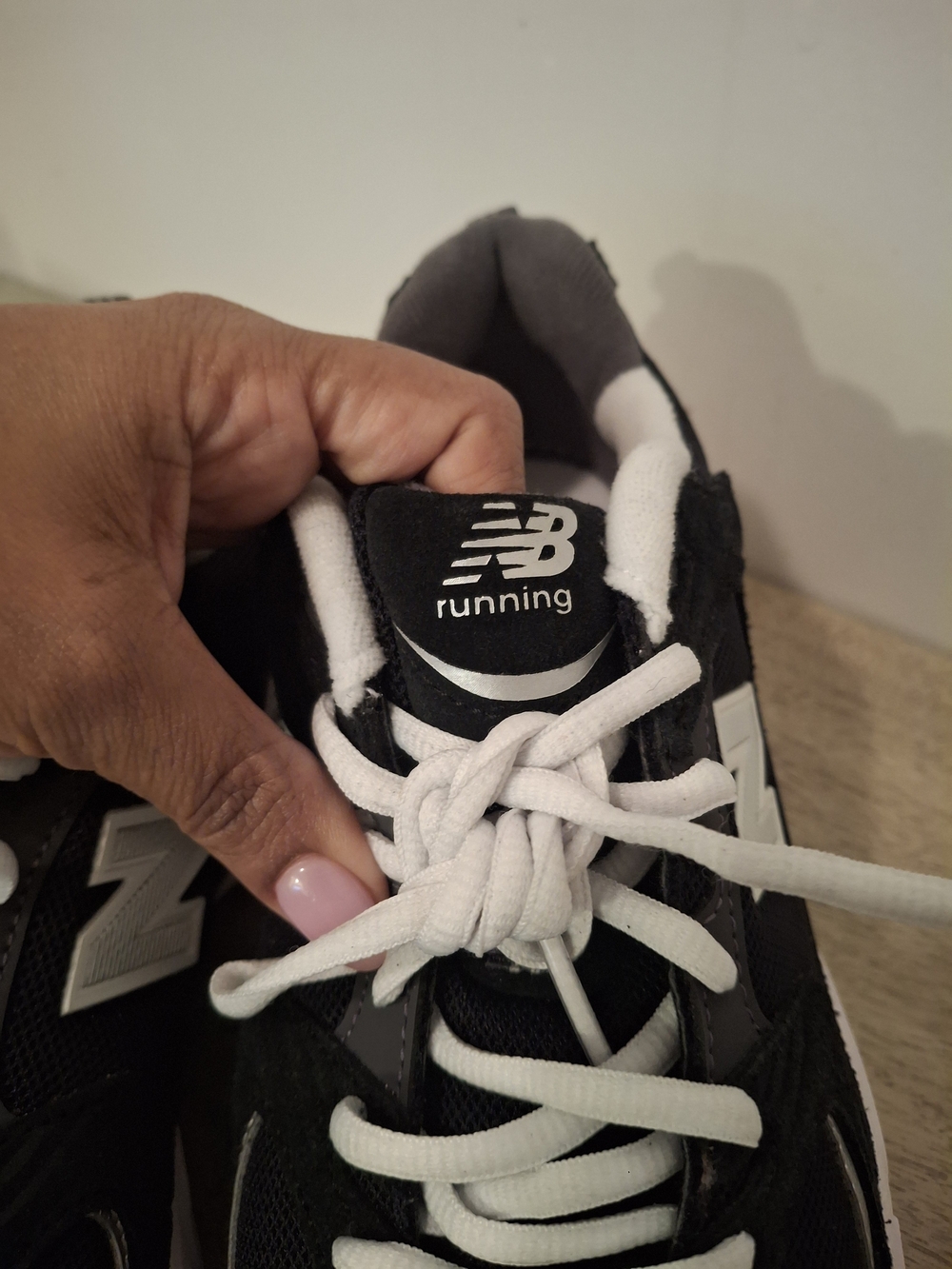 New Balance Black & Gray Athletic Sneakers - Picture 5 of 5